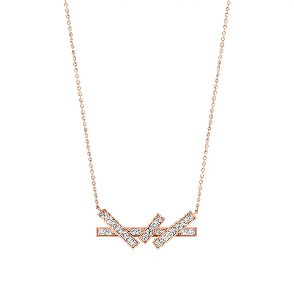 Mode | Round Lab Grown Diamonds Pendant - Nivara