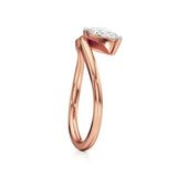 Mirage | Lab-Grown Diamond Solitaire Ring - Nivara