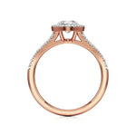 Mira | Classic Oval-cut with Halo - Nivara