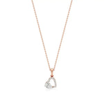 Sneh | Classic Pear & Round Lab Grown Diamonds Pendant - Nivara