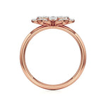 Flora | Round & Pear Lab-Grown Diamond Ring - Nivara