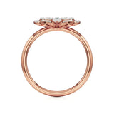 Flora | Round & Pear Lab-Grown Diamond Ring - Nivara