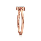 Flora | Lab-Grown Diamond Three-Stone Ring - Nivara