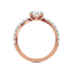 Amara | Pear Lab-Grown Diamond Solitaire Ring - Nivara