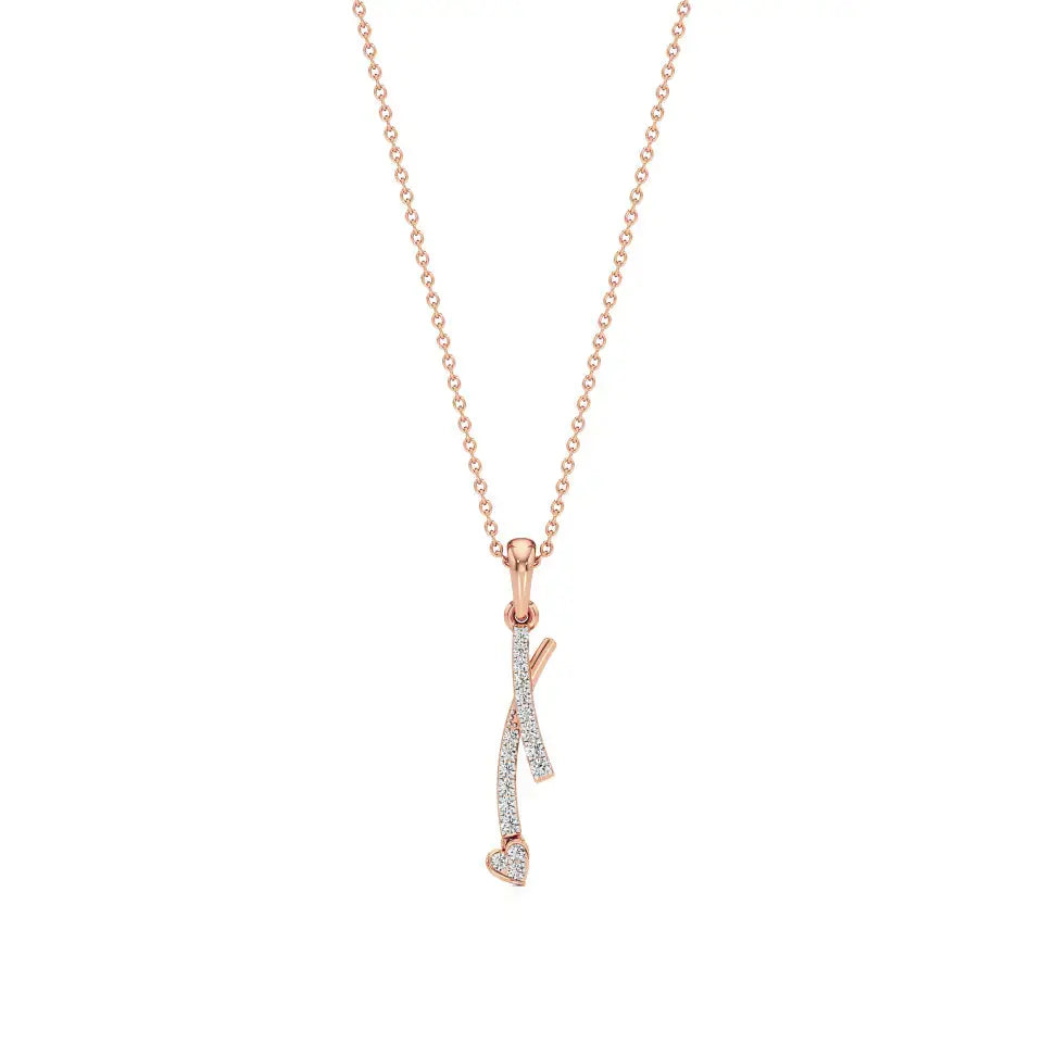 Mode | Round Lab Grown Diamonds Pendant - Nivara