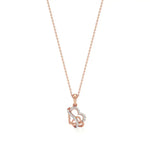 Sneh | Round Lab Grown Diamonds Heart Pendant - Nivara