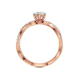Amara | Round Lab-Grown Diamond Solitaire Ring