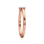Mode | Round & Pear Lab-Grown Diamond Solitaire Ring - Nivara