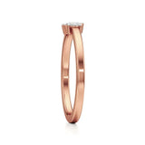 Mode | Round & Pear Lab-Grown Diamond Solitaire Ring - Nivara