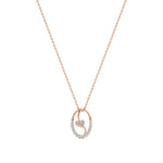 Sneh | Round Lab Grown Diamonds Heart Motif Pendant - Nivara