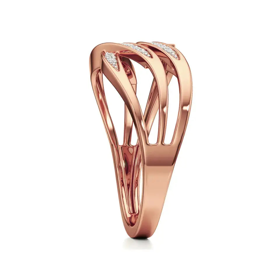 Mode | Crossover Bands Ring - Nivara