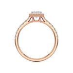 Mira | Round & Princess Lab-Grown Diamond Halo Ring - Nivara