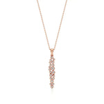 Celestia | Classic Round Lab Grown Diamonds Cluster Pendant - Nivara