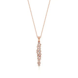 Celestia | Classic Round Lab Grown Diamonds Cluster Pendant - Nivara