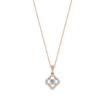 Flora | Elegant Lab Grown Diamond Pendant - Nivara