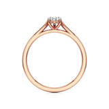 Amora | Pear Lab-Grown Diamond Solitaire Ring