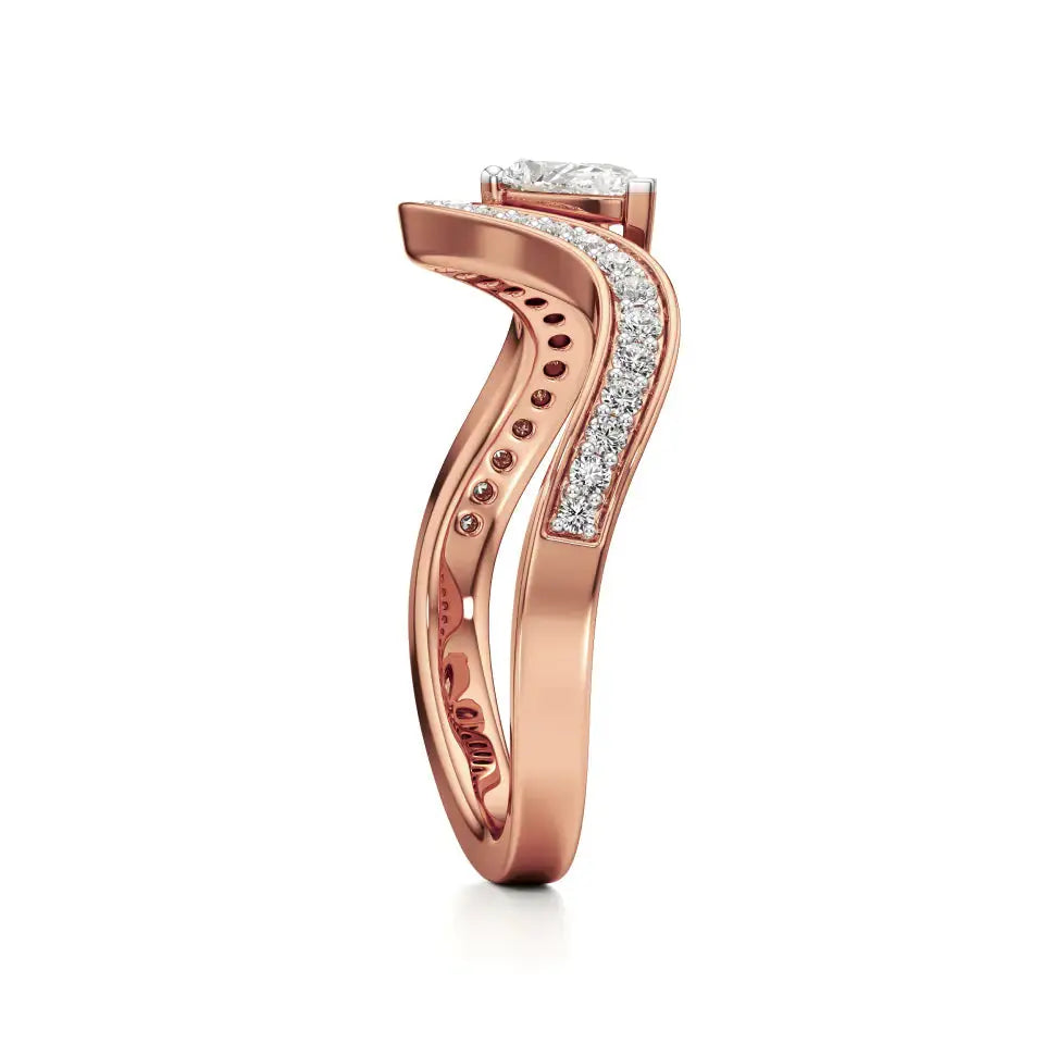 Amara | Lab-Grown Diamond Halo Ring - Nivara