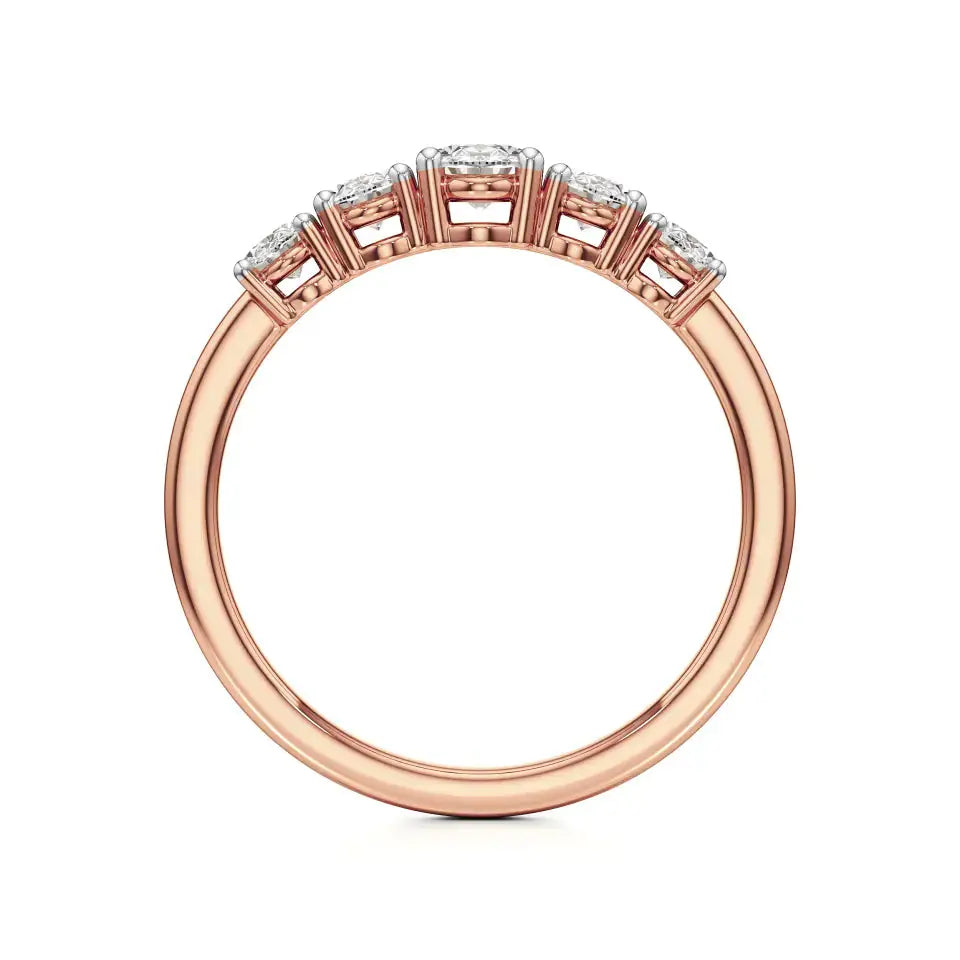 Foreva | Oval Lab-Grown Diamond Ring - Nivara