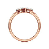 Toi et Moi | Pear Lab-Grown Diamond Ring - Nivara