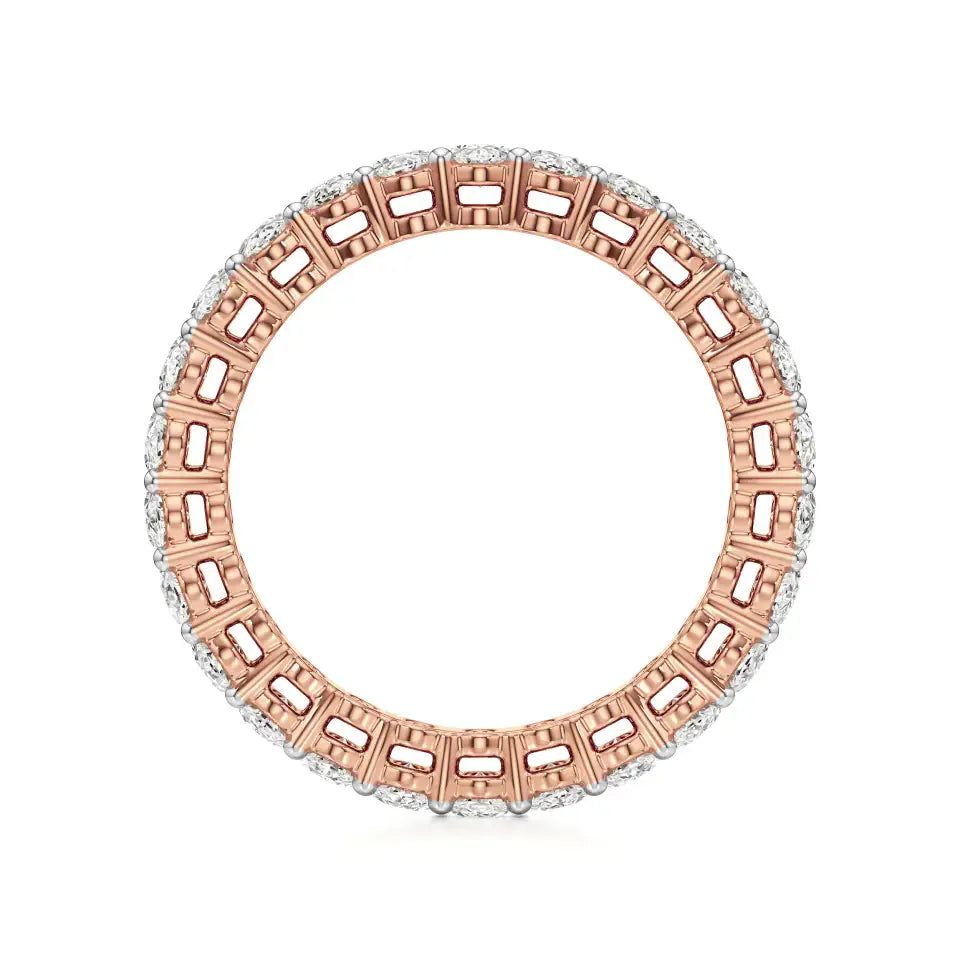 Foreva | Oval Stones Lab-Grown Diamond Ring - Nivara