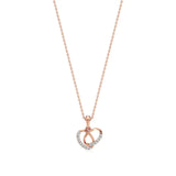 Foreva | Round Lab Grown Diamonds Infinity Loop Pendant - Nivara