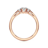 Aria | Lab-Grown Diamond Three-Stone Ring - Nivara