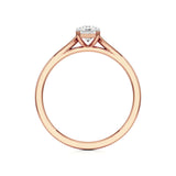 Amora | Radiant Lab-Grown Diamond Solitaire Ring