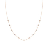 Sutra | Round Lab Grown Diamonds Bezel Setting Necklace