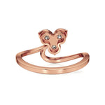 Flora | Lab-Grown Diamond Three-Stone Ring - Nivara