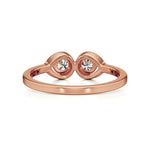 Mode | Round Lab-Grown Diamond Ring - Nivara