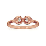 Mode | Round Lab-Grown Diamond Ring - Nivara