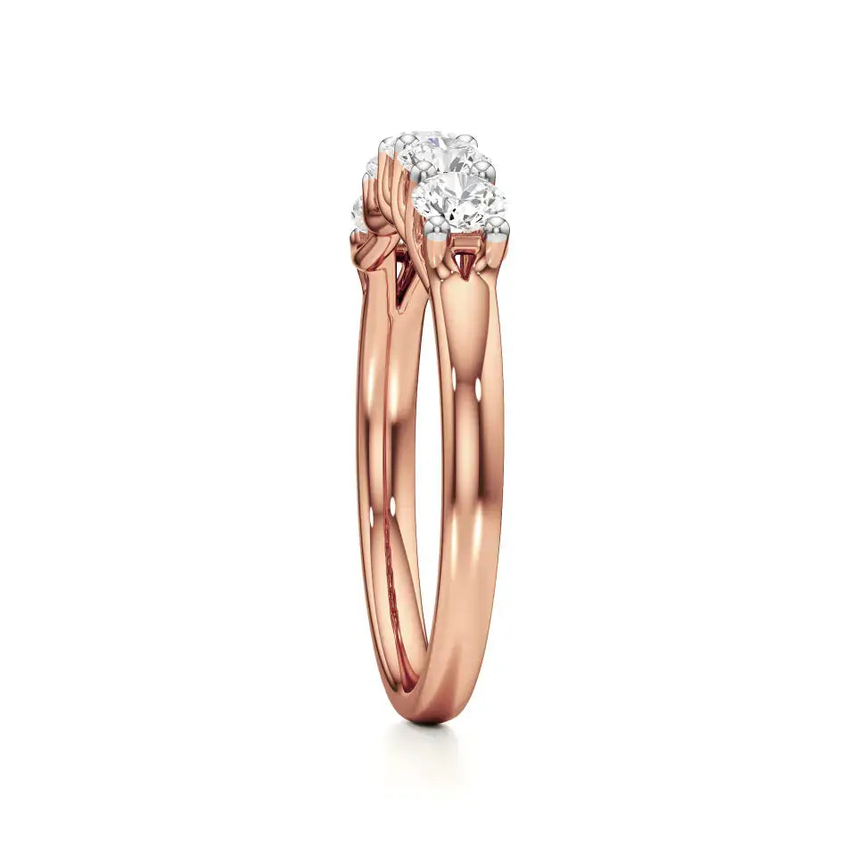 Foreva | Round Lab-Grown Diamond Eternity Band - Nivara