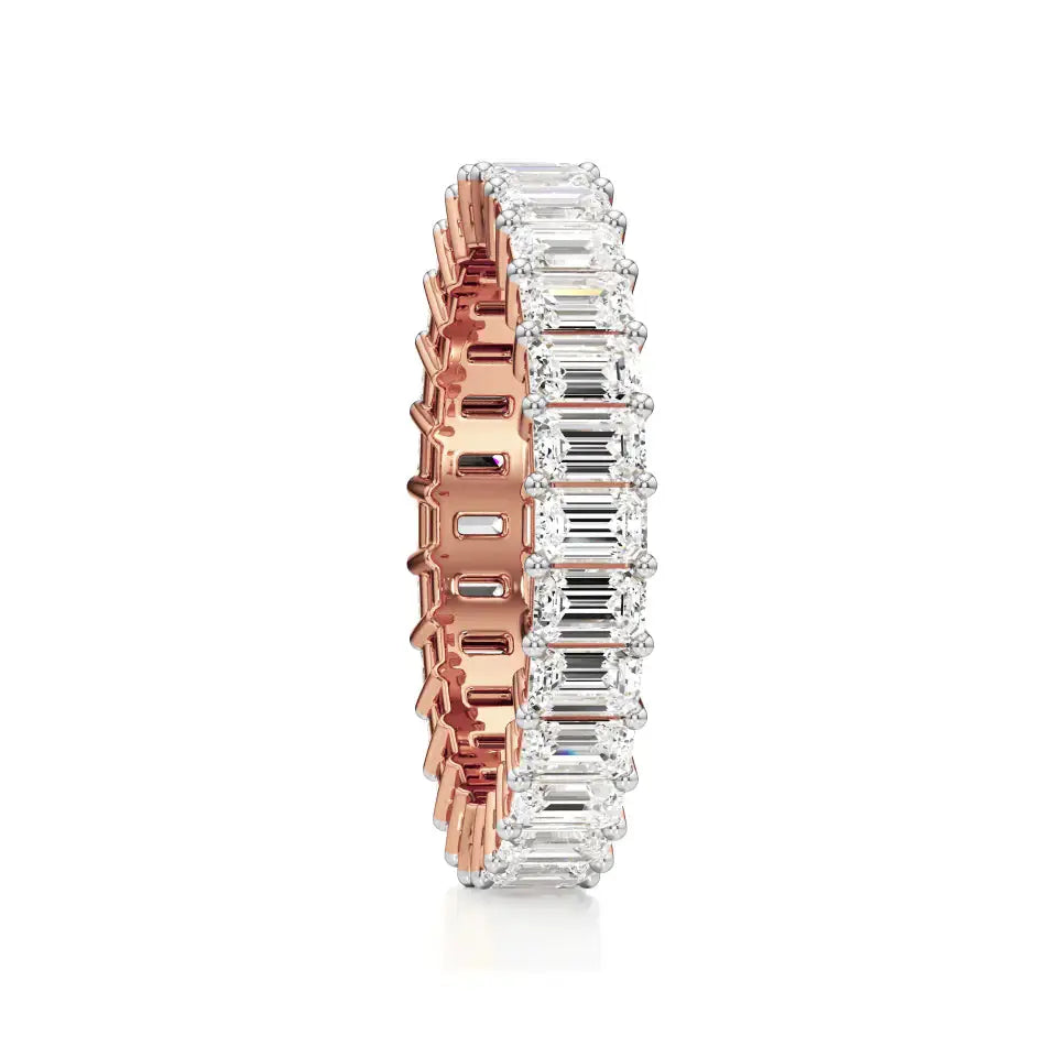 Foreva | Emerald Lab-Grown Diamond Ring - Nivara
