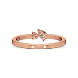Mode | Round & Pear Lab-Grown Diamond Solitaire Ring - Nivara