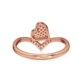 Sneh | Heart Setting Ring - Nivara