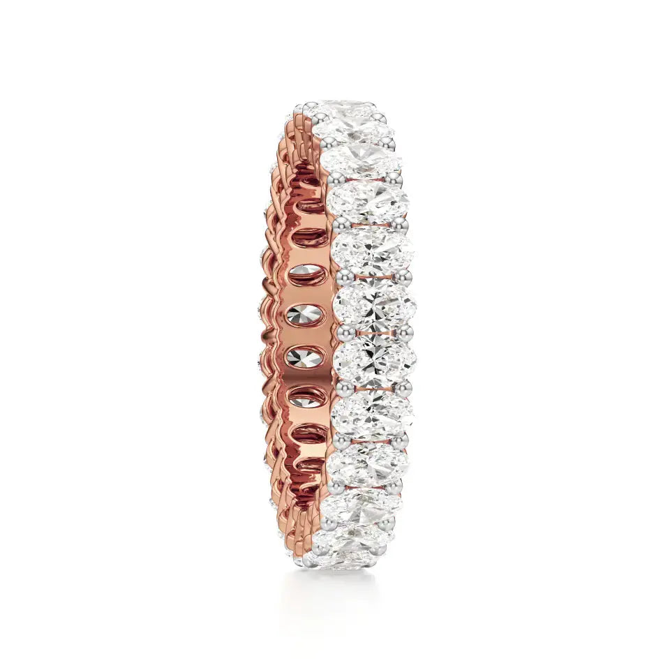 Foreva | Oval Stones Lab-Grown Diamond Ring - Nivara