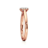 Amora | Oval & Radiant Lab-Grown Diamond Solitaire Ring - Nivara