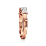 Foreva | Oval Lab-Grown Diamond Ring - Nivara