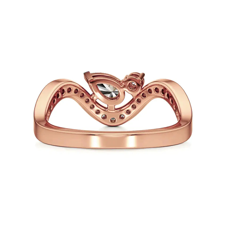 Amara | Lab-Grown Diamond Halo Ring - Nivara