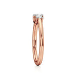 Aria | Lab-Grown Diamond Three-Stone Ring - Nivara