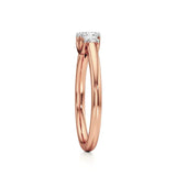 Aria | Lab-Grown Diamond Three-Stone Ring - Nivara