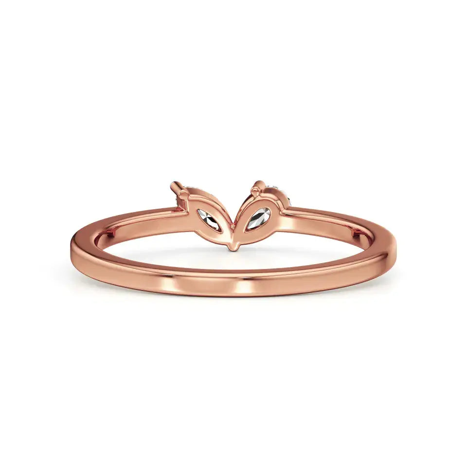 Mode | Marquise & Pear Lab-Grown Diamond Solitaire Ring - Nivara