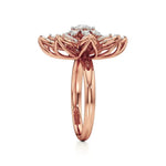 Flora | Round & Pear Lab-Grown Diamond Ring - Nivara
