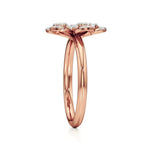 Flora | Round & Pear Lab-Grown Diamond Ring - Nivara