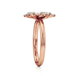 Flora | Round & Pear Lab-Grown Diamond Ring - Nivara
