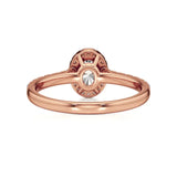 Mira | Round & Oval Lab-Grown Diamond Halo Ring - Nivara