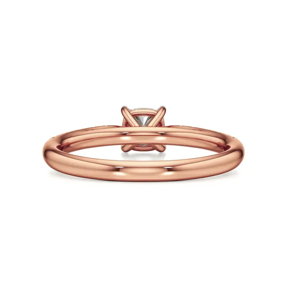Amara | Round & Cushion Lab-Grown Diamond Ring - Nivara