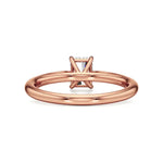 Amara | Round & Emerald Lab-Grown Diamond Ring - Nivara