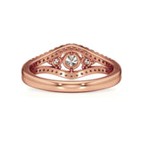 Aria | Round & Radiant Lab-Grown Diamond Three-Stone Ring - Nivara
