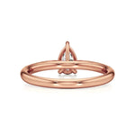 Amara | Round & Pear Lab-Grown Diamond Ring - Nivara